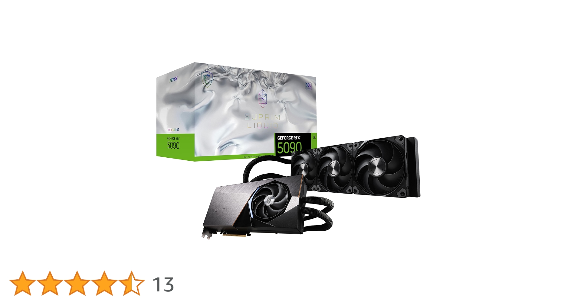 グラフィックボード・グラボ・ビデオカード MSI GeForce RTX 5090 32G SUPRIM SOC MSI GeForce RTX™ 5090 32G SUPRIM SOC